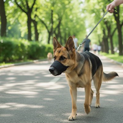 Muselière pour chien​