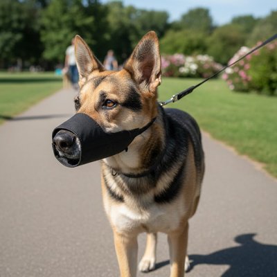 Muselière pour chien​